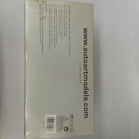 AUTOart 1/18 BMW M 635 CSI Scale Model Car– Used