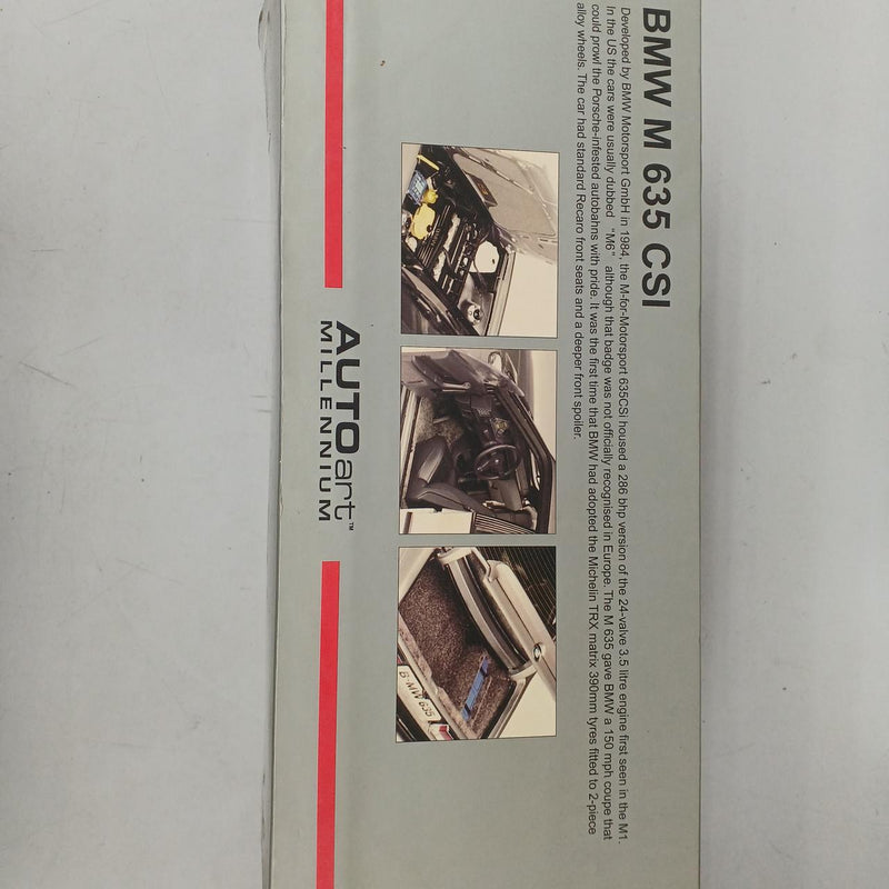 Carica immagine in Galleria Viewer, AUTOart 1/18 BMW M 635 CSI Scale Model Car– Used

