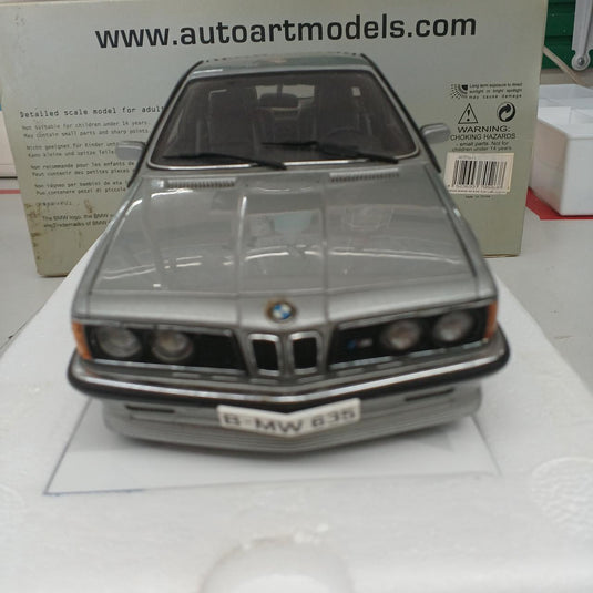 AUTOart 1/18 BMW M 635 CSI Scale Model Car– Used