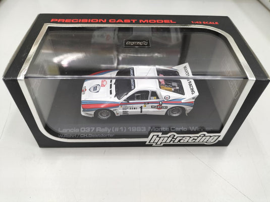 hpi-racing LANCIA 037 RALLY #1 1983 1/43 Scale Diecast Car– Used