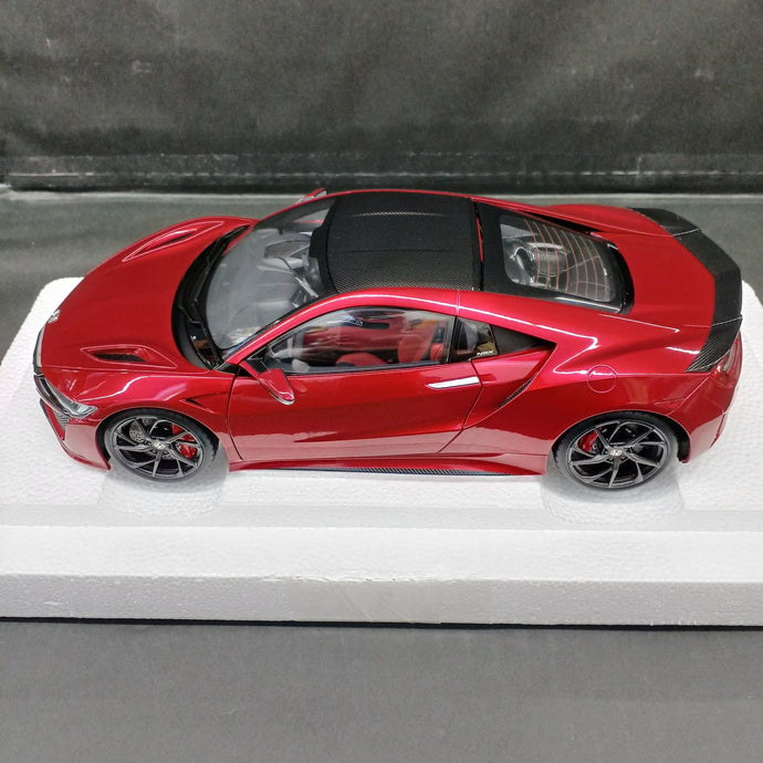 AUTOart 1/18 HONDA NSX (NC1) PEARL RED Scale Model Car– Used