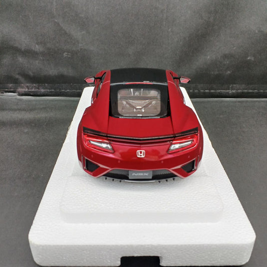 AUTOart 1/18 HONDA NSX (NC1) PEARL RED Scale Model Car– Used