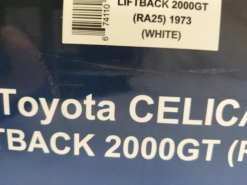 Cargue la imagen en el visor de la galería, AUTOART 78766 Toyota Celica Liftback 2000 GT 1/18 Scale Model Car– Used

