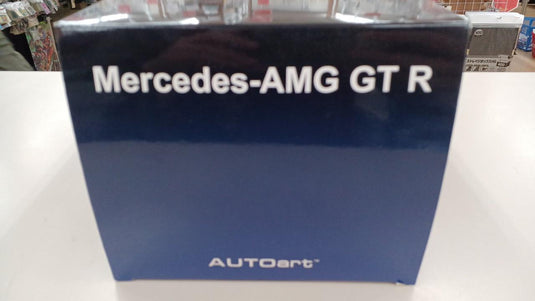 AUTOart Metallic Red Mercedes-AMG GTR 1/18 Scale Model Car– Used