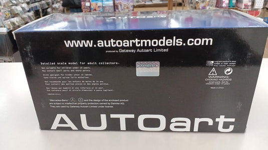 AUTOart Metallic Red Mercedes-AMG GTR 1/18 Scale Model Car– Used