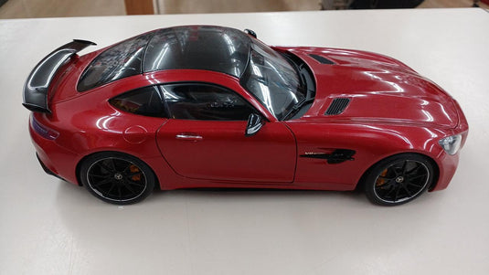 AUTOart Metallic Red Mercedes-AMG GTR 1/18 Scale Model Car– Used