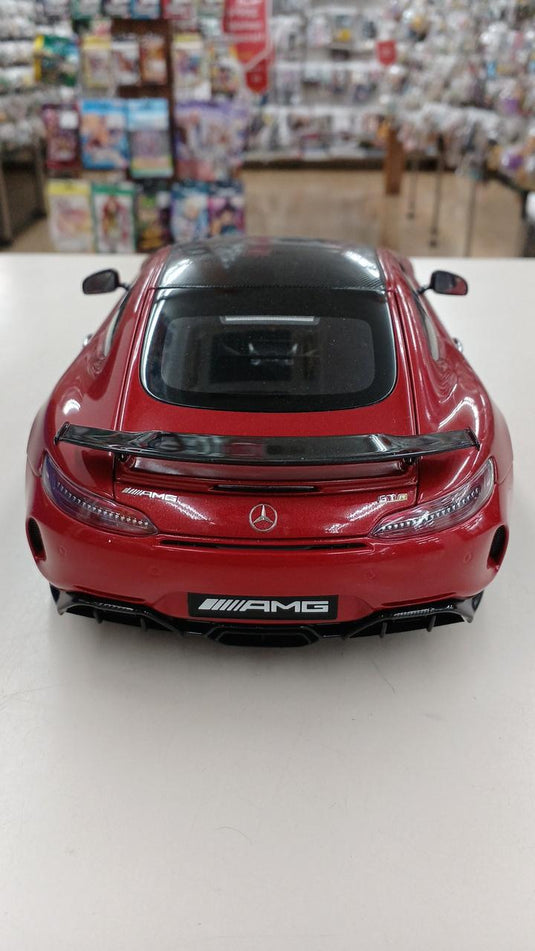 AUTOart Metallic Red Mercedes-AMG GTR 1/18 Scale Model Car– Used