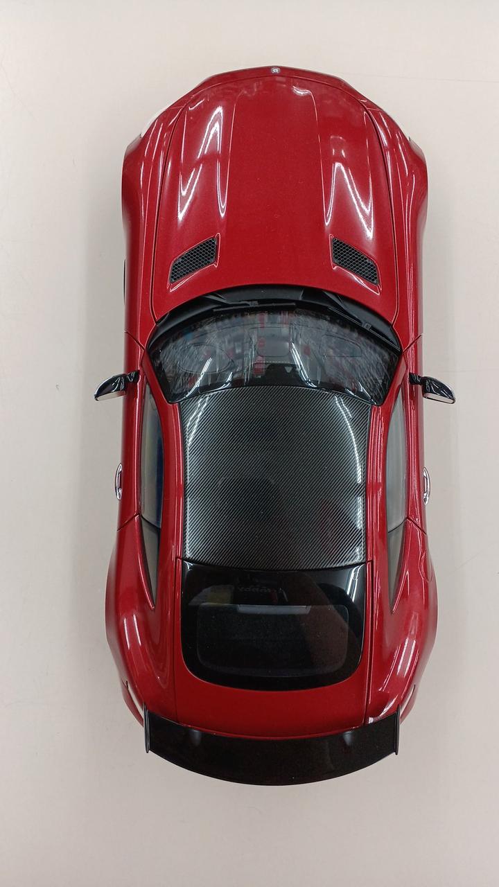 Load image into Gallery viewer, AUTOart Metallic Red Mercedes-AMG GTR 1/18 Scale Model Car– Used

