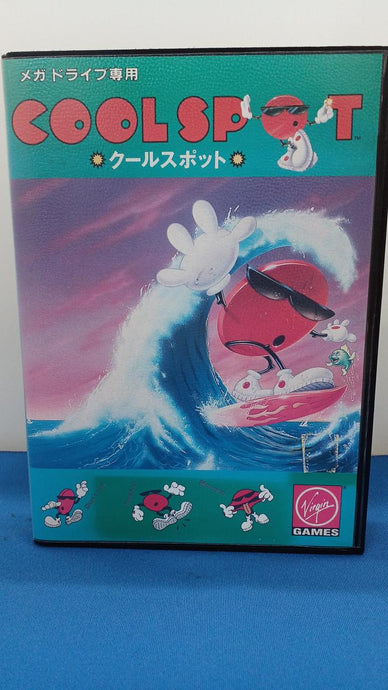VIRGIN GAMES Cool Spot Mega Drive Exclusive soft T-70013 Japanese Version -Used