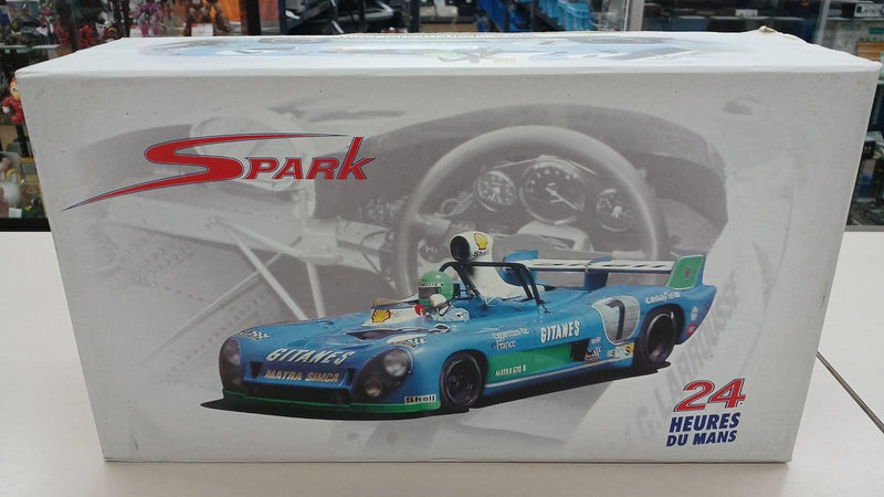 Load image into Gallery viewer, SPARK MS670B &#39;74 Le Mans Winner #7 Matra-Simca 1/43 Scale Model Car– Used
