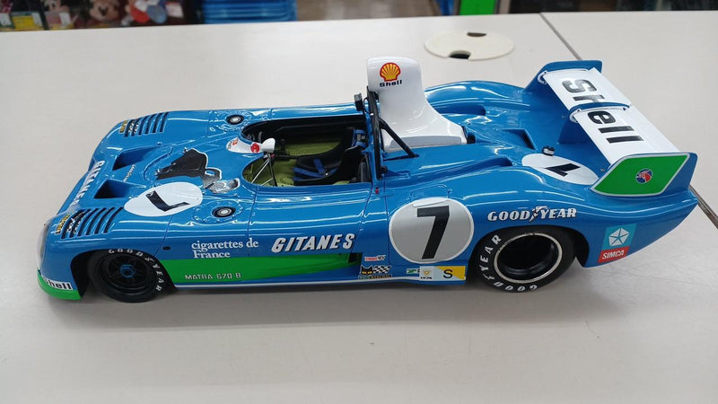 Load image into Gallery viewer, SPARK MS670B &#39;74 Le Mans Winner #7 Matra-Simca 1/43 Scale Model Car– Used
