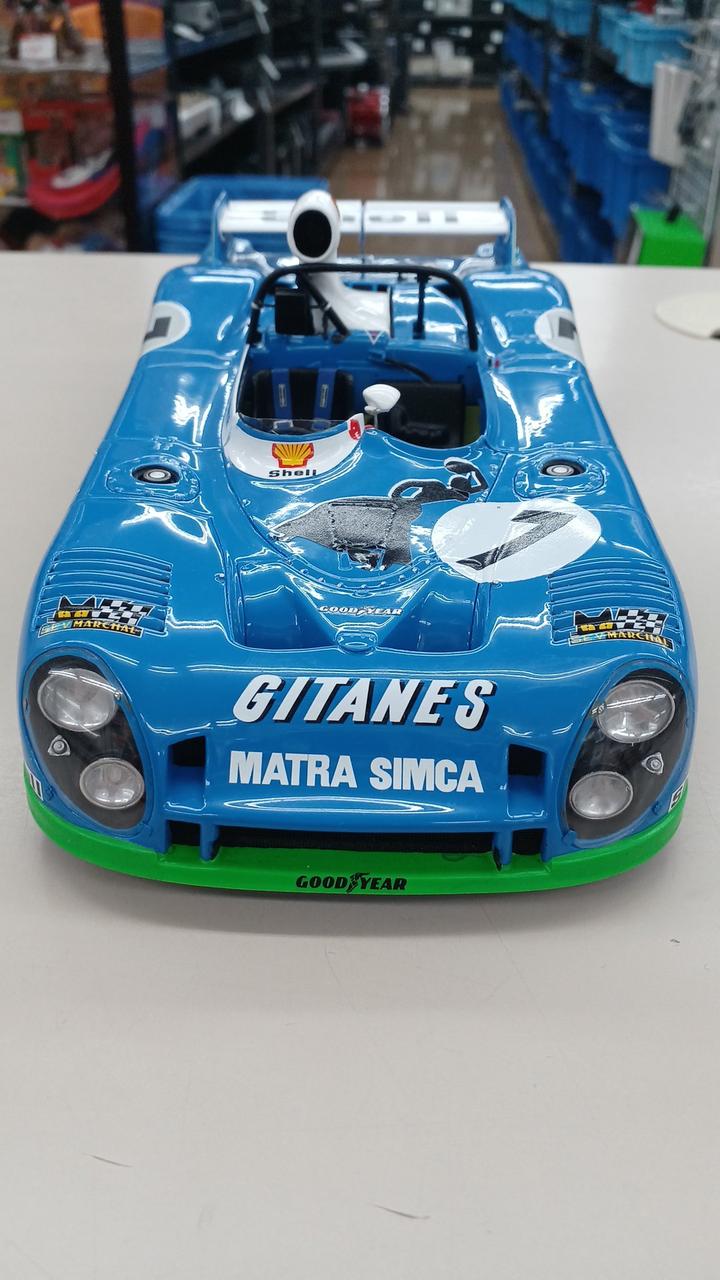 Load image into Gallery viewer, SPARK MS670B &#39;74 Le Mans Winner #7 Matra-Simca 1/43 Scale Model Car– Used
