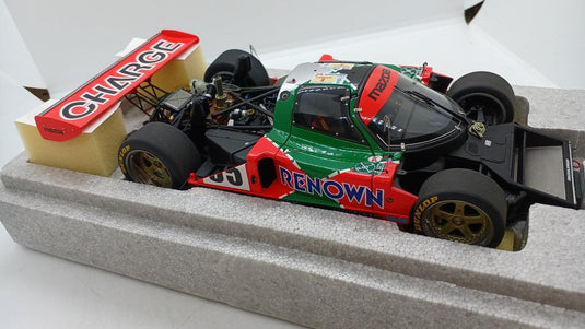 AUTOart 89142 Mazda 787B Le Mans 1991 Winner 1/18 Scale Model Car– Used