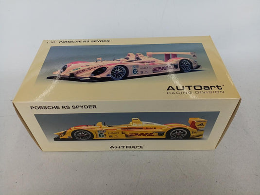 AUTOart 1/18 Porsche RS Spyder LMP2 Diecast Model Car