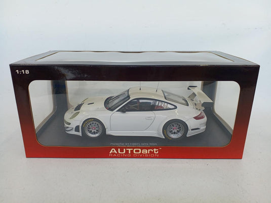 AUTOart 1/18 Porsche 911 (997) GT3 RSR Plain Body Ver. White