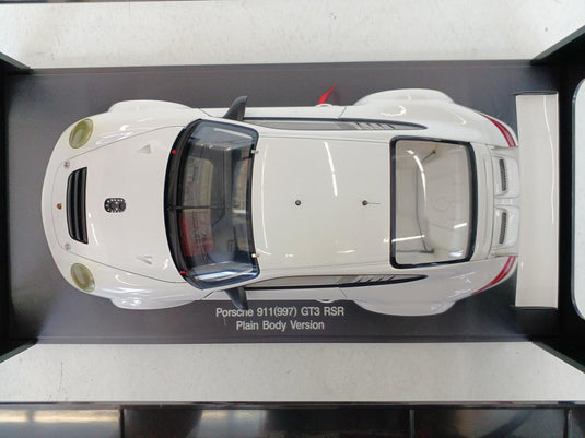 AUTOart 1/18 Porsche 911 (997) GT3 RSR Plain Body Ver. White