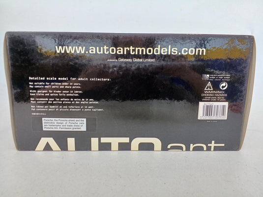 AUTOart 1/18 Porsche 911 Carrera Plain Body Version White