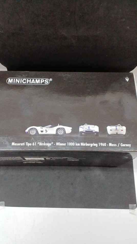MINICHAMPS 1/12 Maserati Tipo 61 "Birdcage" Diecast Model
