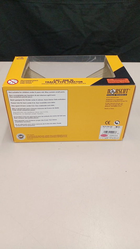 CAT D6K XL Track-Type Tractor Scale Model