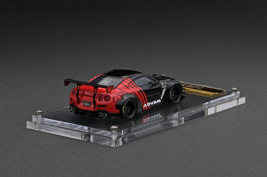 ignition model 1/64 LB-WORKS Nissan GT-R R35 type 2 Black / Red