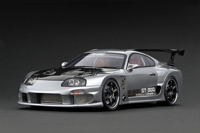 ignition model 1/18 TOP SECRET GT300 Supra (JZA80) Silver