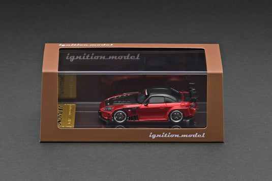 ignition model 1/64 J'S RACING S2000 (AP1) Red Metallic