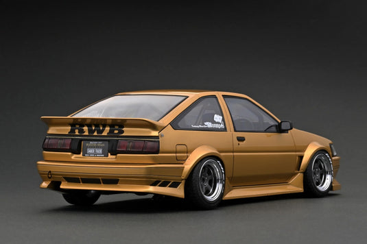 ignition model 1/18 RWB AE86 Gold Estimated production quantity: 100pcs