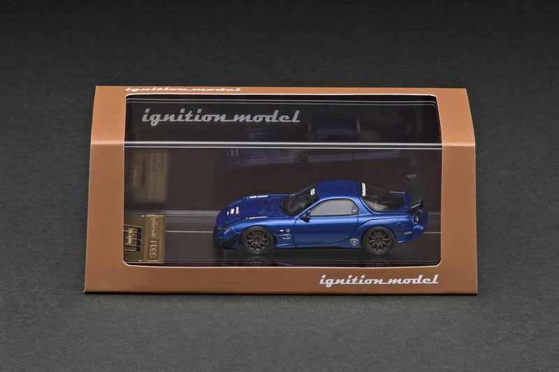 Load image into Gallery viewer, ignition model 1/64 FEED RX-7 (FD3S) Blue Metallic Production quantity: 100pcs
