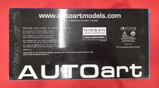 AUTOart Nissan Skyline 2000 GT-R KPGC110 (White) 1/18 Scale Car– Used