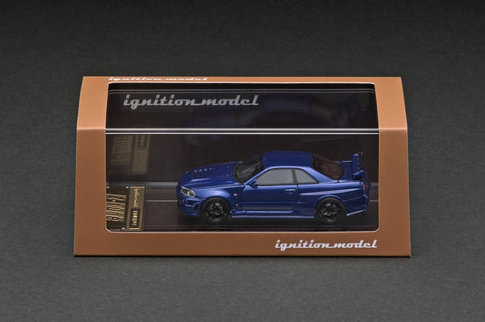 ignition model 1/64 Nismo R34 GT-R Z-tune Bayside Blue