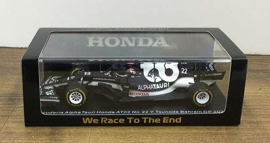 SPARK Scuderia AlphaTauri Honda AT02 1/43 Scale Car– Used