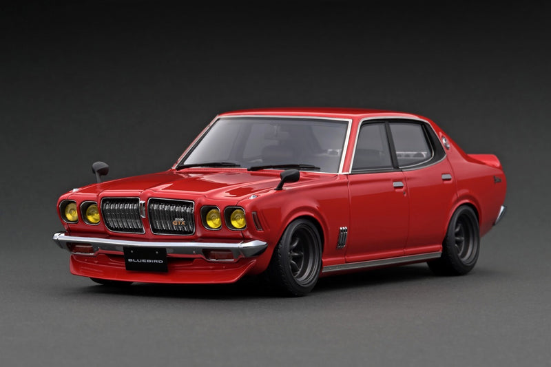 Chargez l&#39;image dans la visionneuse de la galerie, ignition model 1/18 Nissan Bluebird U 2000GTX (G610) Red
