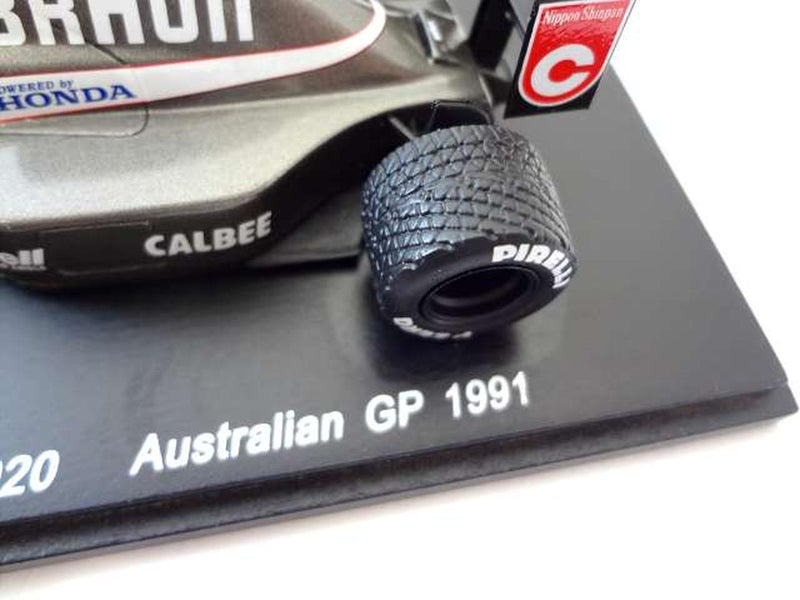 Load image into Gallery viewer, SPARK 1/43 BRAUN TYRRELL HONDA 020 Scale Model Car– Used
