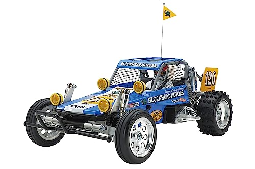 Laden Sie das Bild in Galerie -Viewer, TAMIYA 1/10 Electric R/C Car Series No.695 1/10RC Racing Buggy Wild One Offroader BLOCKHEAD MOTORS 58695
