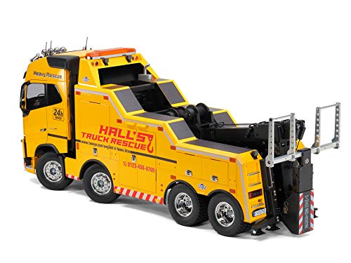 Load image into Gallery viewer, TAMIYA 1/14 Electric R/C Big Truck Series No.62 1/14 Volvo FH16 Globe Trotter 750 8x4 Tow Truck 56362
