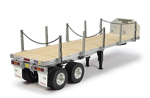 TAMIYA 1/14 Electric R/C Big Truck Series No.06 Flatbed Semi Trailer for Trailer Truck RC 56306