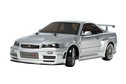 Cargue la imagen en el visor de la galería, TAMIYA male 1/10 Electric R/C Car Series No.605 NISMO R34 GT-R Z-tune (TT-02D Chassis) Drift Spec Onroad 58605
