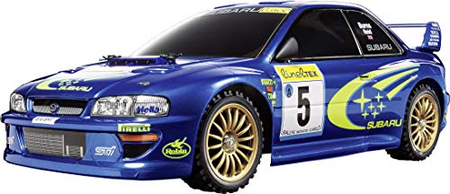 Laden Sie das Bild in Galerie -Viewer, TAMIYA Male 1/10 Electric R/C Car Series No.631 SUBARU IMPREZA MONTECARLO 1999 (TT-02 Chassis) Onroad 58631
