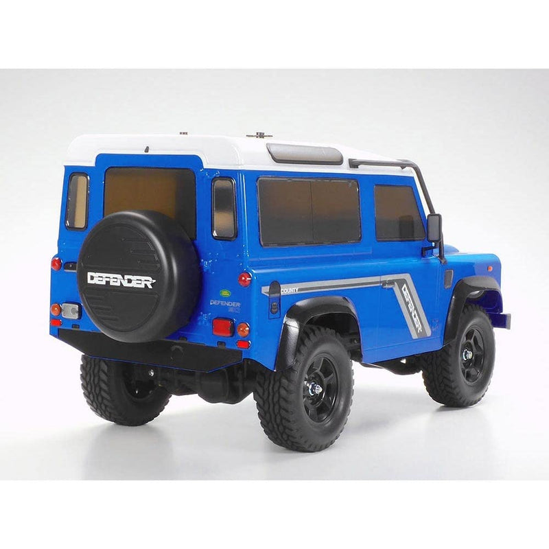 Chargez l&#39;image dans la visionneuse de la galerie, TAMIYA 1/10 Electric RC Car Special Edition No.178 1/10RC 1990 Land Rover Defender 90 Painted Light Blue Body (CC-02 Chassis) 47478
