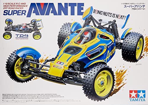 Cargue la imagen en el visor de la galería, TAMIYA 1/10 Electric R/C Car Series No.696 1/10RC Super Avante (TD4 Chassis) 58696
