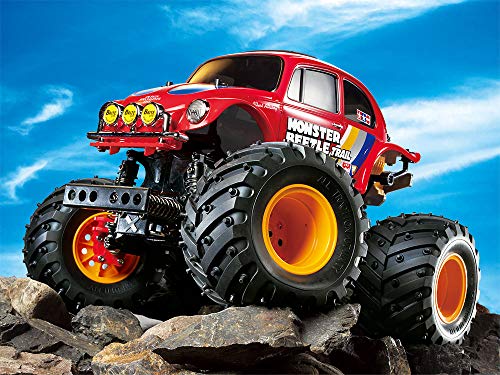 Laden Sie das Bild in Galerie -Viewer, TAMIYA 1/14 Electric R/C Car Series No.672 Monster Beetle Trail (GF-01TR Chassis) 58672
