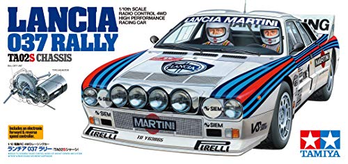 Cargue la imagen en el visor de la galería, TAMIYA 1/10 Electric R/C Car Series No.654 Lancia 037 Rally TA02-S Chassis TAM58654
