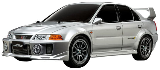 TAMIYA 1/10 Electric R/C Car Series No.713 1/10RC Mitsubishi Lancer Evolution V (TT-02 Chassis) 58713