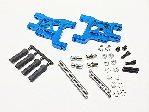 Wide Suspension Arm for Almiriya (for Tamiya Wild Wheelie 2) Blue SWR-31RB