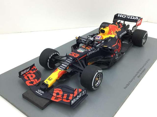 SPARK 18S601 Red Bull Honda RB16B #33 Dutch GP Winner 1/18 Scale Car– Used