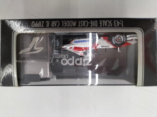 MINICHAMPS Zippo Toyota TF103 O. PANIS #0562 1/43 Diecast Car– Used