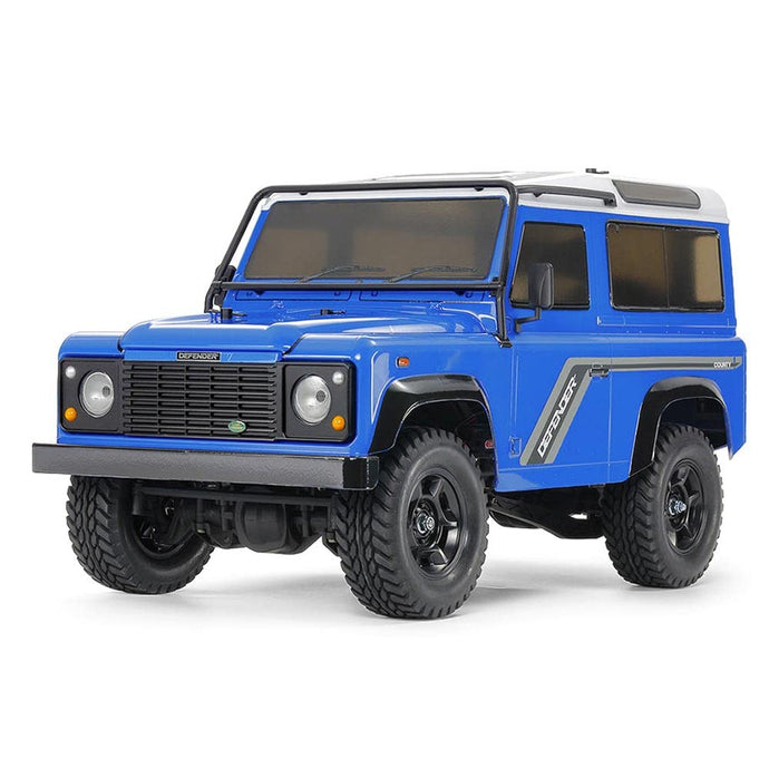 TAMIYA 1/10 Electric RC Car Special Edition No.178 1/10RC 1990 Land Rover Defender 90 Painted Light Blue Body (CC-02 Chassis) 47478