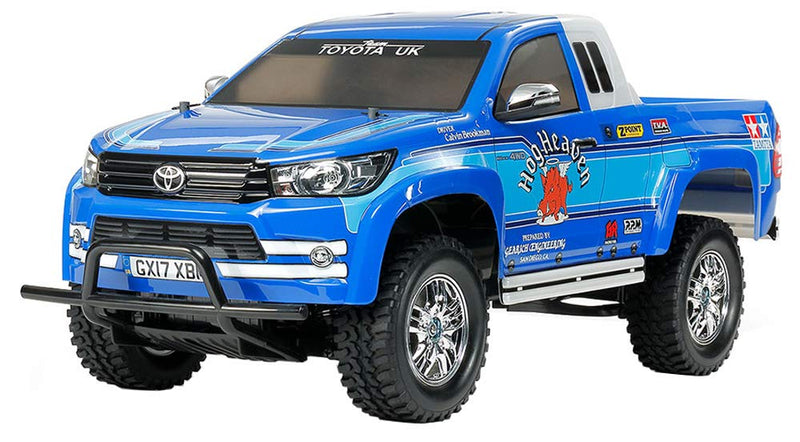 Chargez l&#39;image dans la visionneuse de la galerie, TAMIYA 1/10 XB Series No.221 XB Toyota Hilux Extra Cab (CC-01 Chassis) Complete painted model with radio 57921
