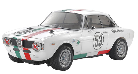 TAMIYA 1/10 Electric RC Car Series No.732 Alfa Romeo Giulia Sprint GTA Club Racer (MB-01 Chassis) 58732