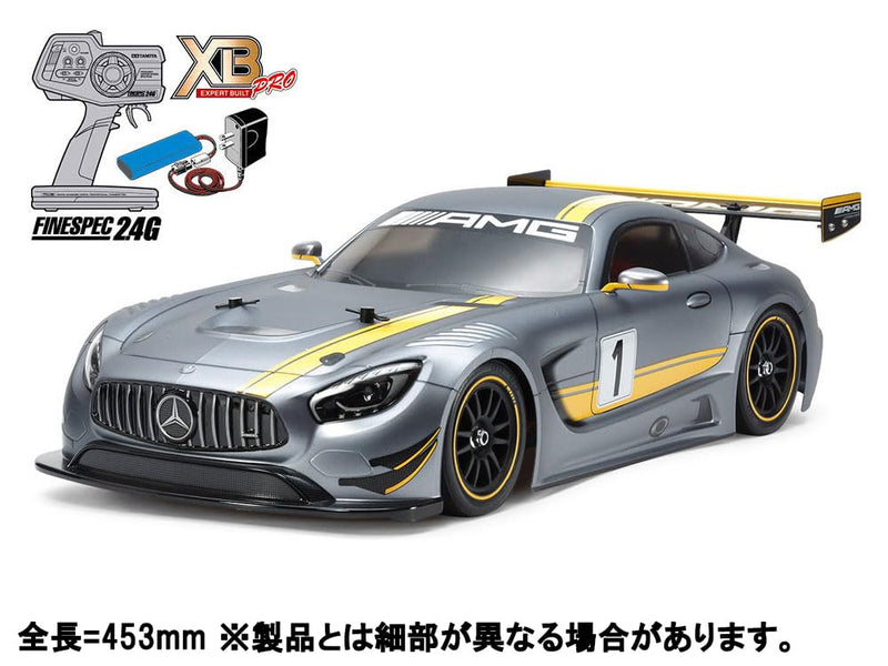 Load image into Gallery viewer, TAMIYA 1/10 XB Series No.200 XB MERCEDES-AMG GT3 (TT-02 Chassis) Complete painted model with radio 57900
